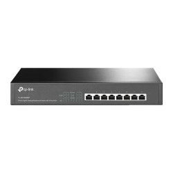 Switch de Mesa TP-Link - 8 Portas Gigabit com PoE+ - Montagem em Rack