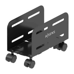 Suporte de Chão Ajustável Aisens Metal para CPU - Cor Preto