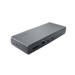 Kensington SD5700T 4K Dual Thunderbolt 4 com 90W Pd - Fonte de alimentação total - Prata