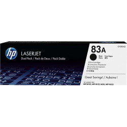 HP CF283A Preto Pack de 2 Cartuchos de Toner Originais - 83A
