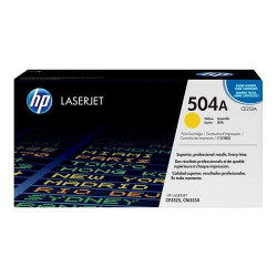 HP CE252A Amarelo Cartucho de Toner Original - 504A