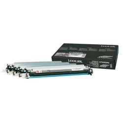 Lexmark C734X24G Pack de 4 Unidades de Tambor de Imagem Original Preto, Cian, Amarelo e Magenta - C734X24G