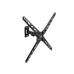 Suporte de Parede Tooq com Braço para Ecrans de 13"-55" - Giro e Inclinação - Gerenciamento de Cabos - Peso Máximo 25kg - VESA M