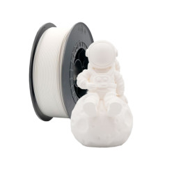 PLA Filamento 3D - Diâmetro 2.85mm - Carretel 1kg - Cor Branco