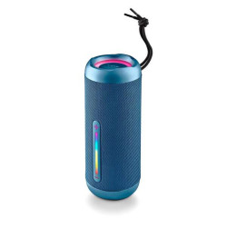 Coluna Bluetooth NGS Roller Fury 3 60W TWS - Iluminação LED - Autonomia até 9h - Resistência à Água IPX7 - Cor Azul