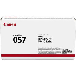 Canon 057 Cartucho de toner preto original - 3009C002