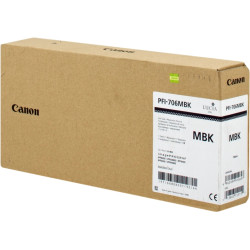 Canon PFI706 Tinteiro Original Preto Mate - 6680B001