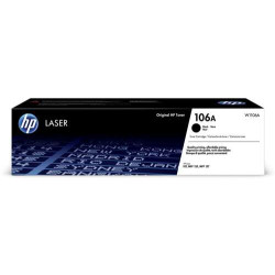 HP W1106A Preto Cartucho de Toner Original - 106A