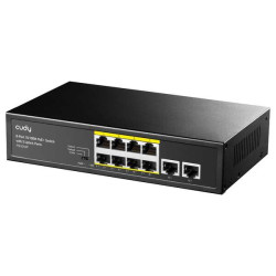 Cudy FS1010P Switch PoE+ de 8 portas 10/100M com 2 portas de uplink