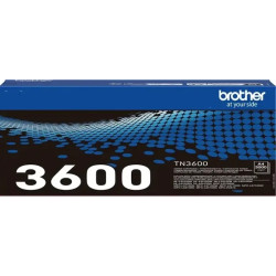 Brother TN3600 Cartucho de toner preto original - TN3600