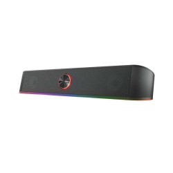 Trust Gaming GXT 619 Thorne Barra de Som USB 12W - Iluminação RGB - Controles de Toque - PC, Laptop - Entrada Jack de 3,5 mm - C