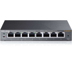 Switch Inteligente Fácil TP-Link com 8 Portas Gigabit - 4 Portas PoE