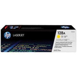 HP CE322A Amarelo Cartucho de Toner Original - 128A