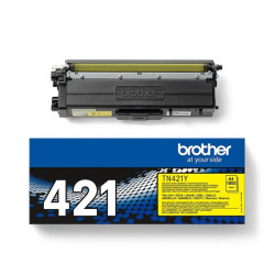 Brother TN421 Cartucho de toner amarelo original - TN421Y