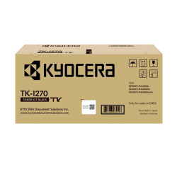 Kyocera TK1270 Preto Cartucho de Toner Original - 1T0C140NL0