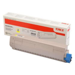 OKI C823/C833/C843 Amarelo Cartucho de Toner Original - 46471101