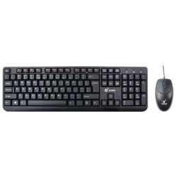 Cromad Pack Teclado USB + Mouse 1000dpi 3 Botões