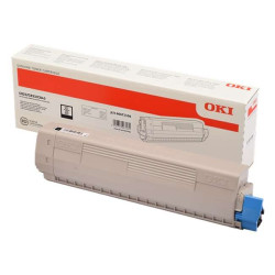 OKI C823/C833/C843 Preto Cartucho de Toner Original - 46471104