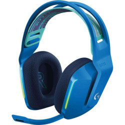 Auricular Gaming sem fio Logitech G733 DTS 7.1 com microfone - Tecnologia Lightspeed - Iluminação RGB - Autonomia até 29h - Micr