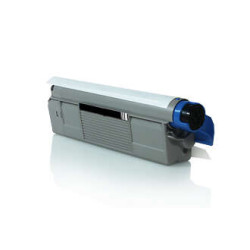 OKI C612 Preto Cartucho de Toner Genérico - Substitui 46507508