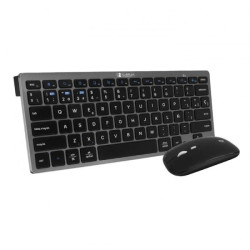 Subblim Multidevice Combo - Teclado e Mouse - Tecnologia sem fio Bluetooth e radiofrequência 2.4G - Mouse com bateria recarregáv
