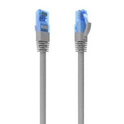 Cabo de rede Aisens RJ45 Cat.6 UTP AWG26 CCA - 20m - Cor cinza