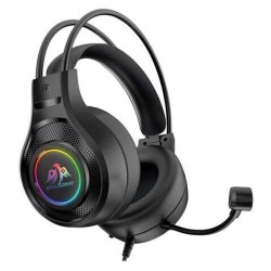 Auricular Gaming Coolsound G7 com microfone flexível - Compatível com PC, MAC, PS5, PS4, Xbox 360, Nintendo Switch - Iluminação 