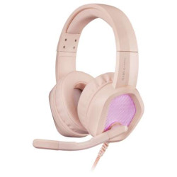 Auscultadores Gaming MH320 Mars Gaming com microfone dobrável - Iluminação RGB - Banda de cabeça ajustável - Almofadas acolchoad