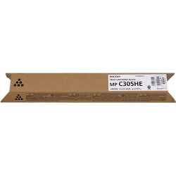 Ricoh Aficio MP-C305/MP-C305SPF Preto Cartucho de Toner Original - 842079/841618/MPC305HEBK