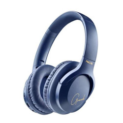 Auricular NGS Artica Greed Bluetooth 5.1 com microfone - Faixa de cabeça ajustável - Almofadas acolchoadas - Autonomia de até 46