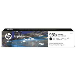 HP 981X Preto Cartucho de Tinta Original - L0R12A