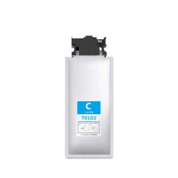 Epson T01D2/T01C2 Ciano Cartucho de Tinta Pigmentada Genérico - Substitui C13T01D200/C13T01C200