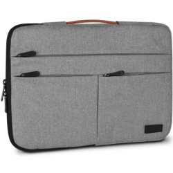 Estojo Ar Subblim 360 - 380x275x30 mm - Proteção 360º com Acolchoamento de Ar - Bolsos múltiplos - Resistente e durável - Cor Ci