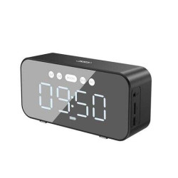 Coluna Bluetooth XO Mirror Clock F41 - Cor Preto