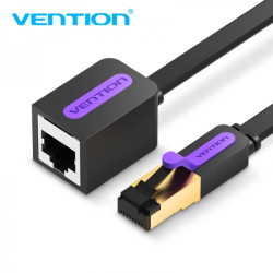 Vention UTP RJ45 Cat.7 Cabo de Extensão de Rede - 10m - Cor Preto