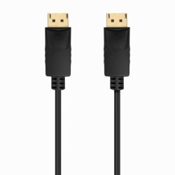 Cabo Aisens Displayport V1.2 CCS 4K@60Hz - DP/M-DP/M - 5.0m - Cor Preto