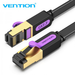 Vention STP RJ45 Cat.7 Cabo de Rede - 10m - Cor Preto