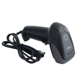 Leitor de código de barras USB 1D/2D Approx - Indicador LED e bipe - Velocidade de digitalização 30fps - Disparo automático