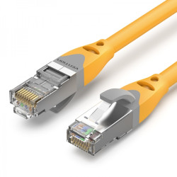 Vention SFTP RJ45 Cat.6a Cabo de Rede - 8m - Cor Amarela