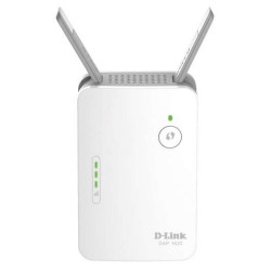 Repetidor WiFi D-Link AC1200 Dual Band - Velocidade até 1000Mbps - Porta RJ45 - 2 Antenas Externas - Botão WPS - Cor Branco