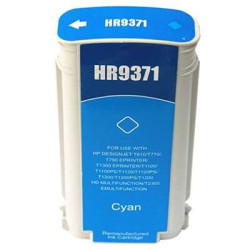 HP 72 Ciano Cartucho de Tinta Genérico - Substitui C9371A