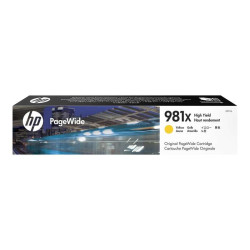HP 981X Amarelo Cartucho de Tinta Original - L0R11A