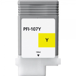 Canon PFI107 Tinteiro Genérico Amarelo - Substitui PFI107Y/6708B001