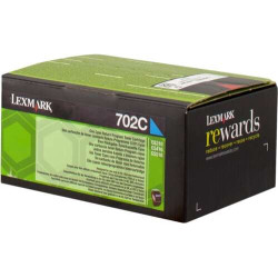 Lexmark CS310/CS410/CS510 Ciano Cartucho de Toner Original - 70C20C0/70C20CE/702C