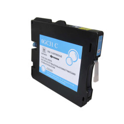Ricoh GC31C Ciano Cartucho de Tinta Pigmentada Genérico - Substitui 405689/405702