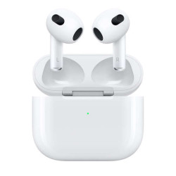 Apple AirPods Pro 3ª geração sem fio Bluetooth 5.0 Auricular - 2 microfones - Controle do sensor de pressão - Autonomia até 6h