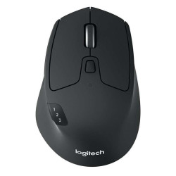 Logitech M720 Triathlon Wireless Bluetooth Mouse 1000dpi - 7 Botões - Destro - Cor Preto