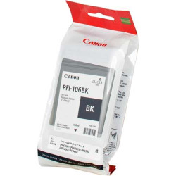 Canon PFI106 Tinteiro Original Preto - PFI106BK/6621B001