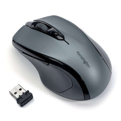 Mouse Sem Fio Ergonômico de Tamanho Médio Kensington PRO Fit 1750Ppp - Cinza Grafite