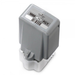 Canon PFI1000 Gray Photo Cartucho de tinta pigmentado genérico - Substitui PFI1000PGY/0553C001